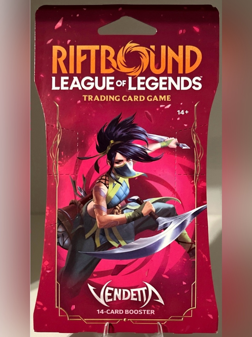 Rift bound / League Of Legends TCG: Vendetta (VEN) - AKALI - 1 Booster Pack